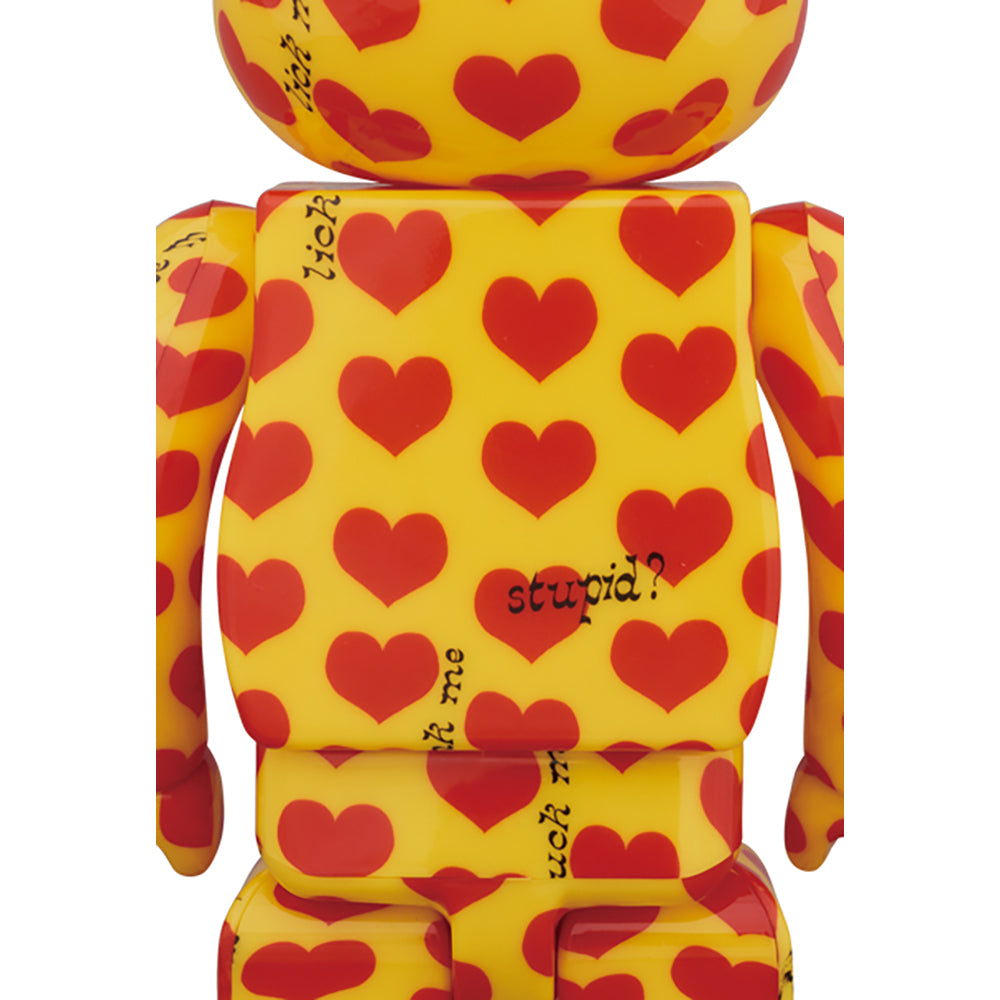 BE@RBRICK Yellow Heart 100% & 400％_3