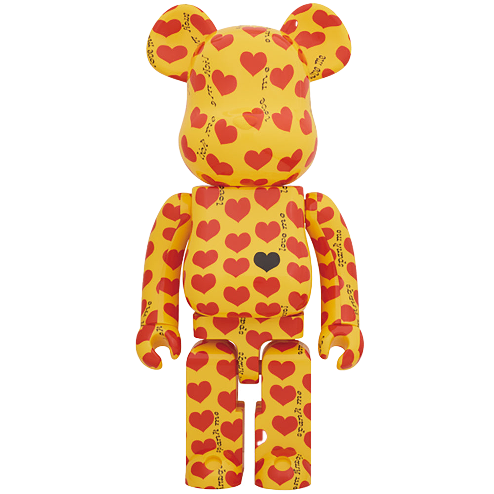 BE@RBRICK Yellow Heart 1000％
