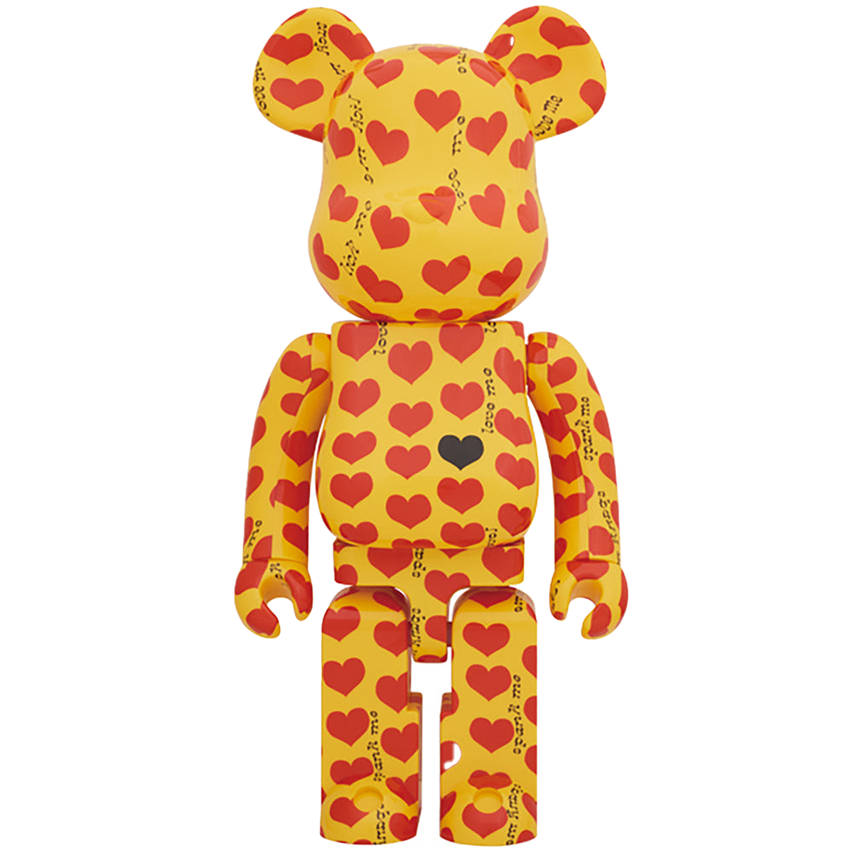 BE@RBRICK Yellow Heart 1000％