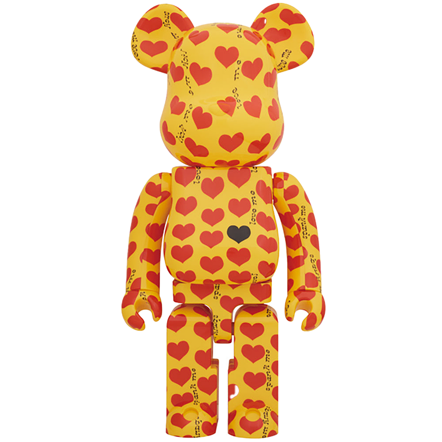 BE@RBRICK Yellow Heart 1000％