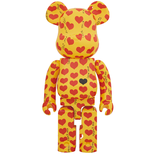 BE@RBRICK Yellow Heart 1000％