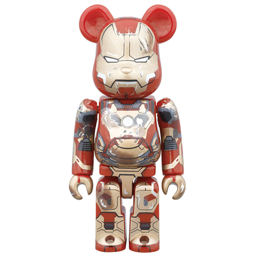 BE@RBRICK IRON MAN MARK XLII（42） 
DAMAGE Ver. 100%_0