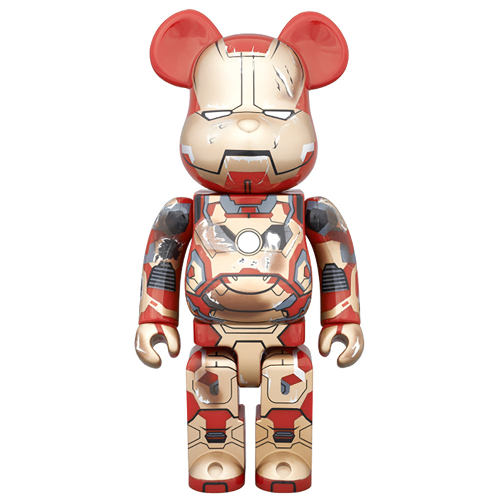 BE@RBRICK IRON MAN MARK XLII（42） 
DAMAGE Ver. 400%_0