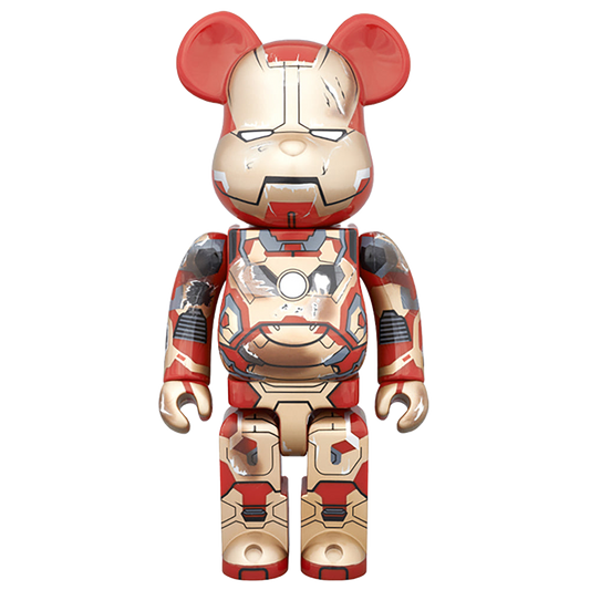 BE@RBRICK IRON MAN MARK XLII（42） 
DAMAGE Ver. 400%