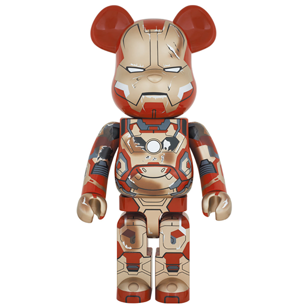 BE@RBRICK IRON MAN MARK XLII（42） 
DAMAGE Ver. 1000%_0