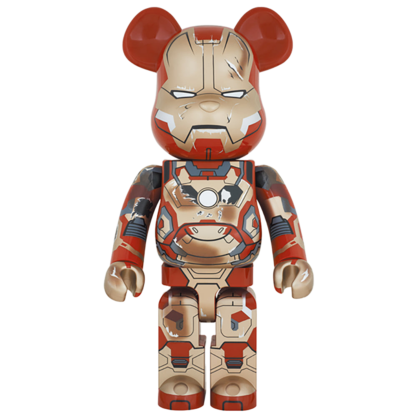 BE@RBRICK IRON MAN MARK XLII（42） 
DAMAGE Ver. 1000%