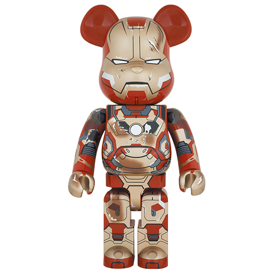 BE@RBRICK IRON MAN MARK XLII（42） 
DAMAGE Ver. 1000%
