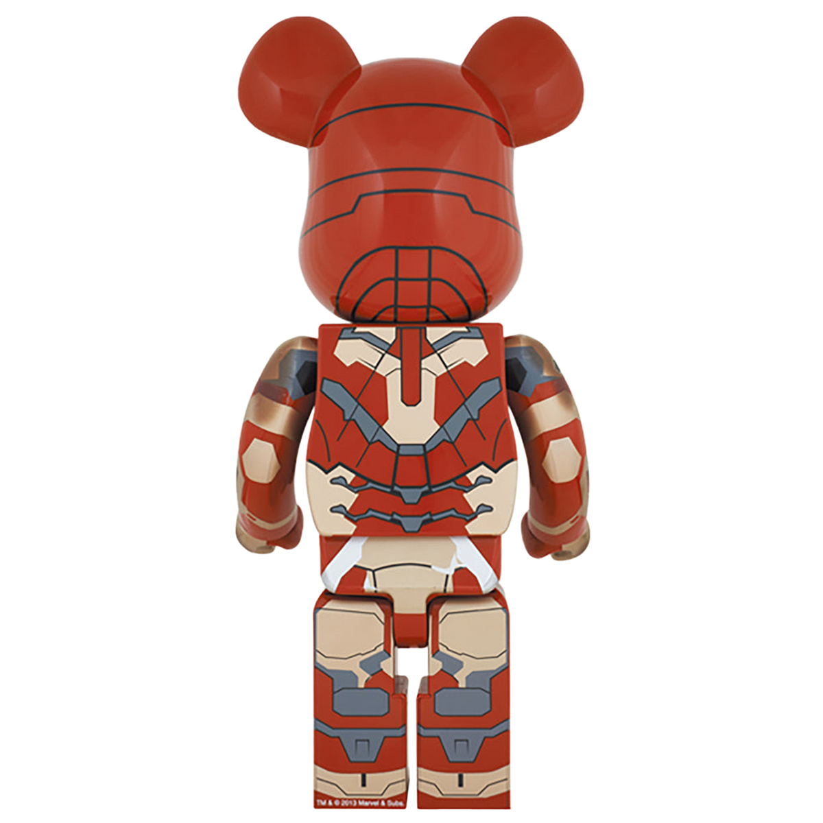 BE@RBRICK IRON MAN MARK XLII（42） 
DAMAGE Ver. 1000%