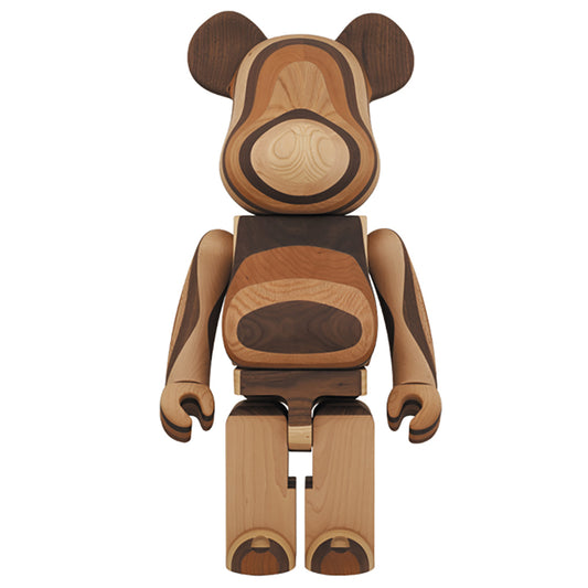 LAYERED WOOD BE@RBRICK 1000%_0