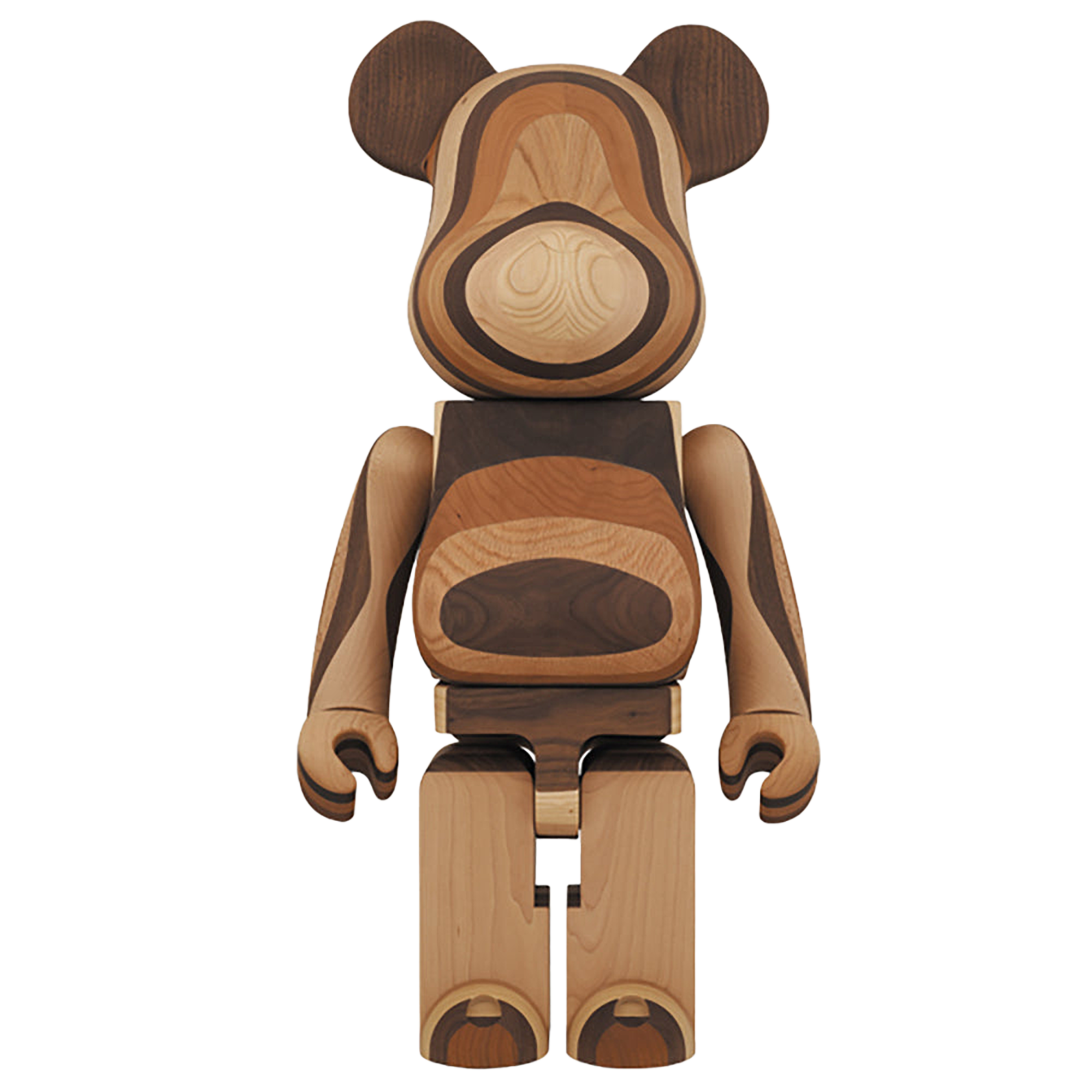 LAYERED WOOD BE@RBRICK 1000%