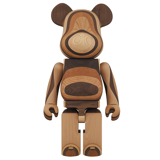 LAYERED WOOD BE@RBRICK 1000%