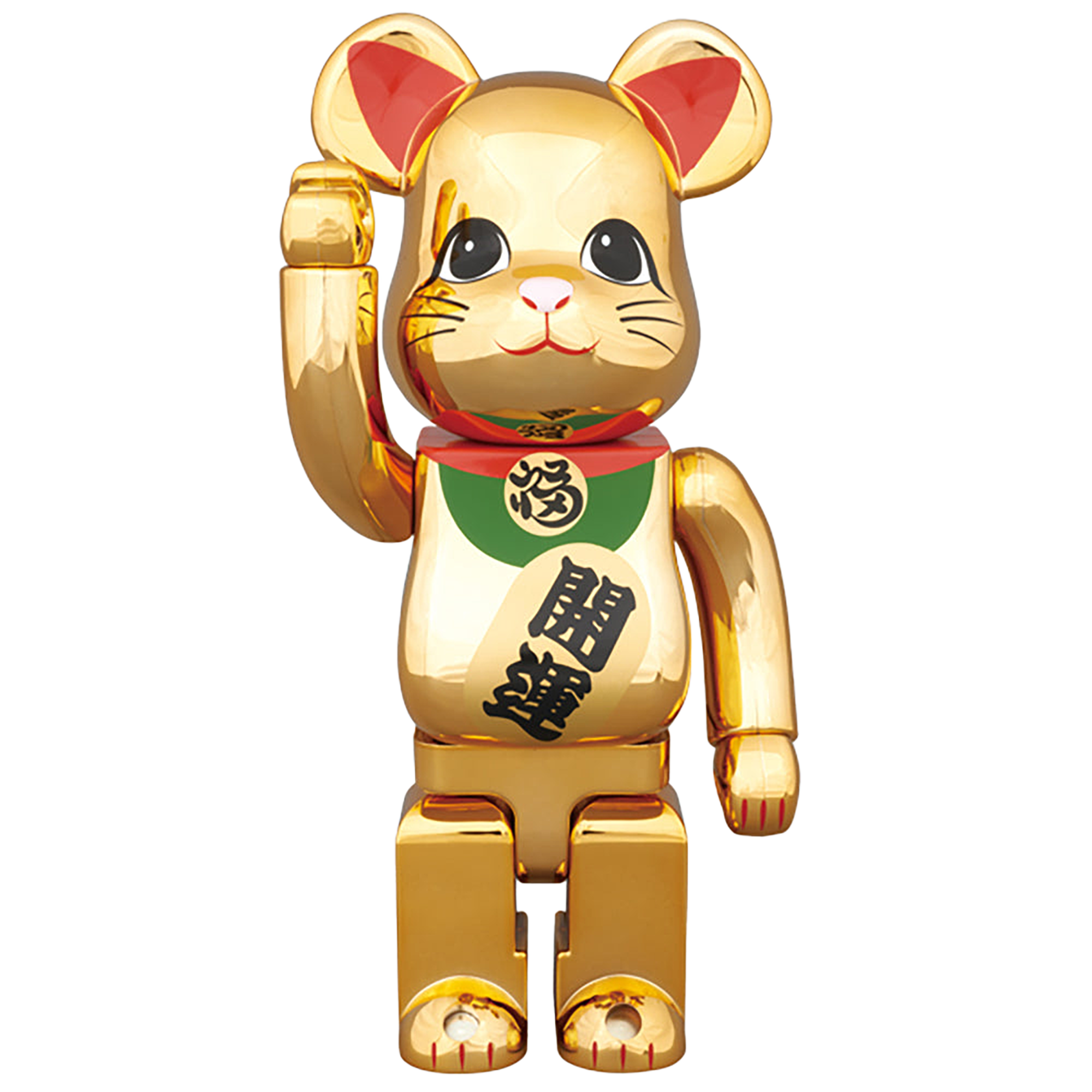 BE@RBRICK 招き猫 金メッキ 参 400%