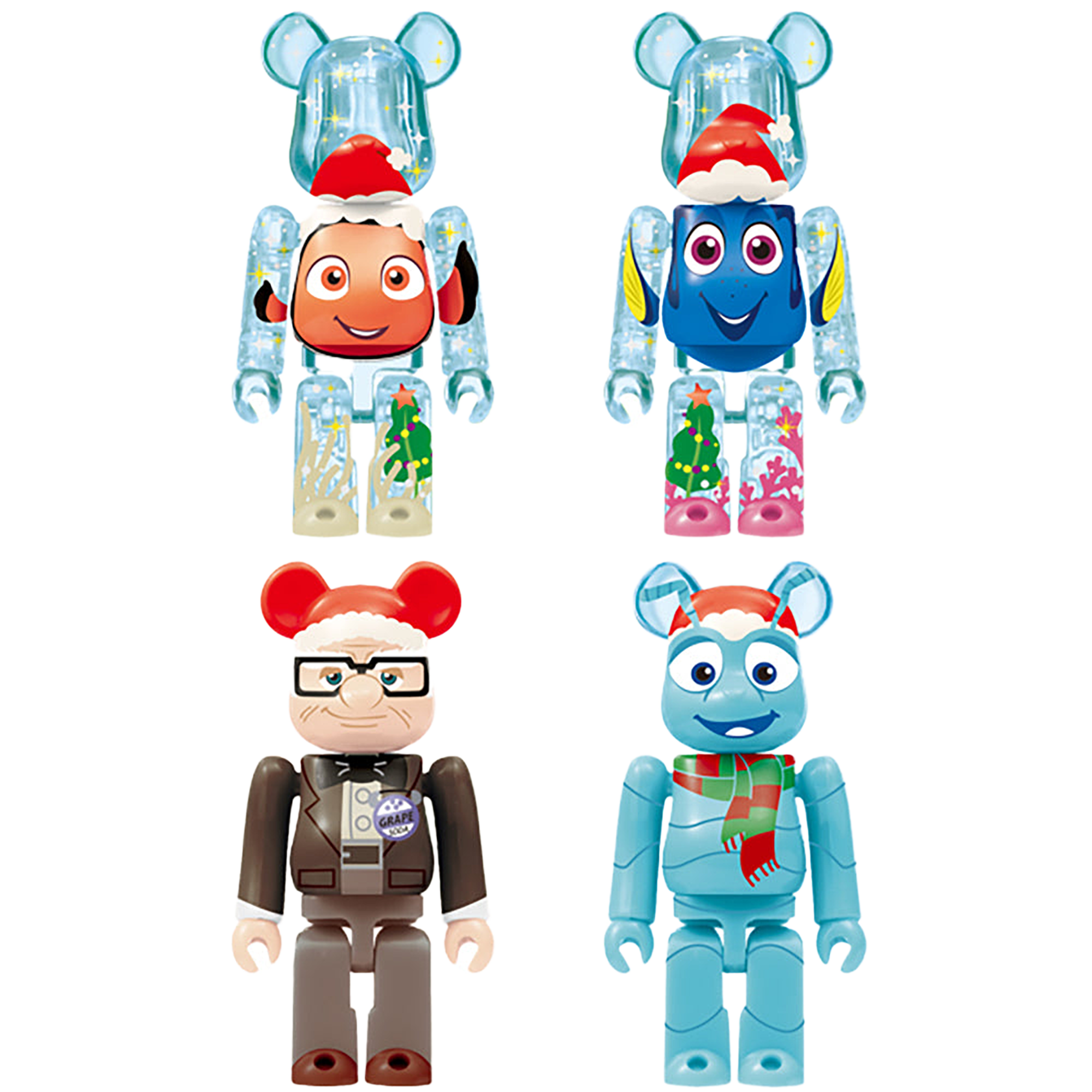 Disney・PIXAR Christmas Party BE@RBRICK 2013 Happyくじ