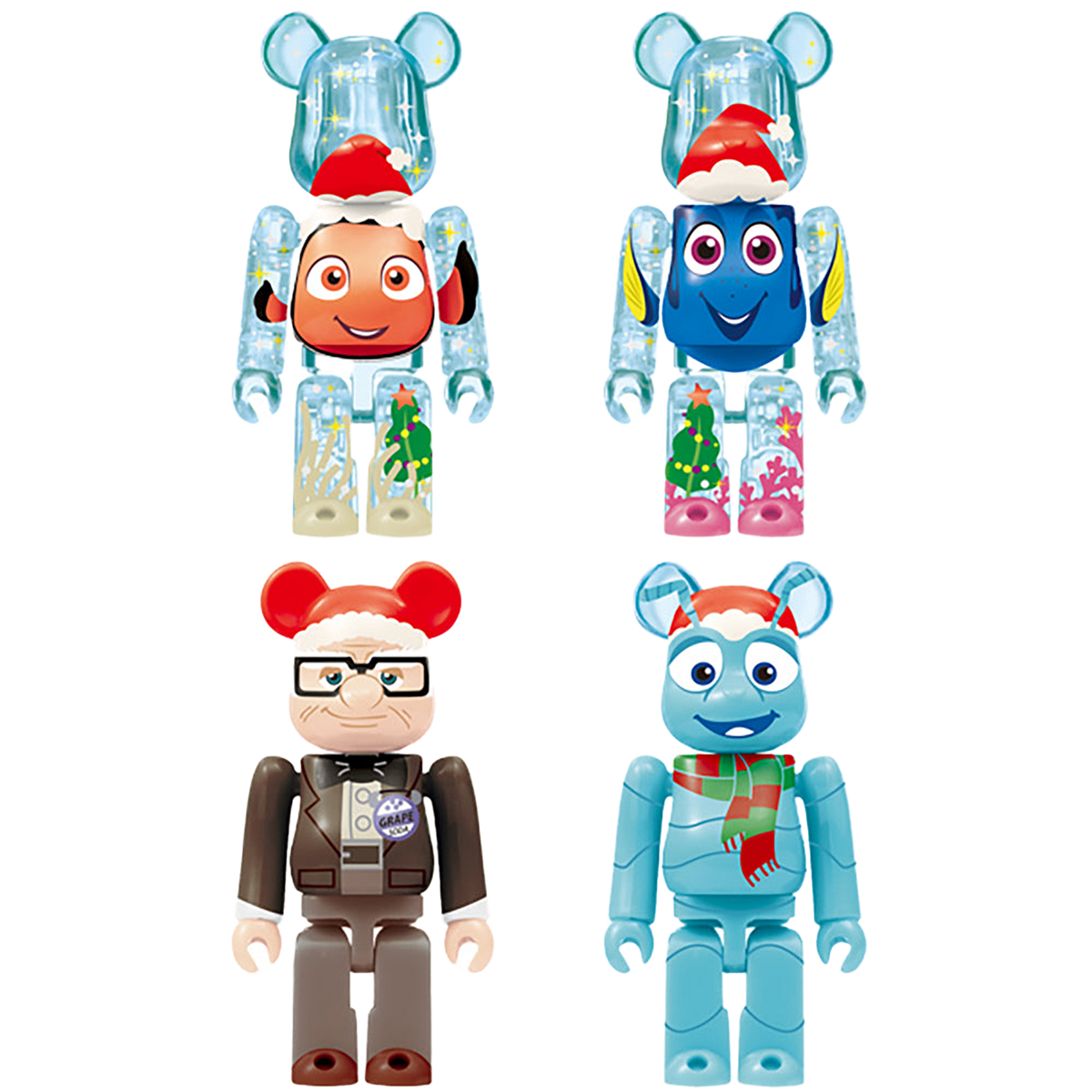 Disney・PIXAR Christmas Party BE@RBRICK 2013 Happyくじ