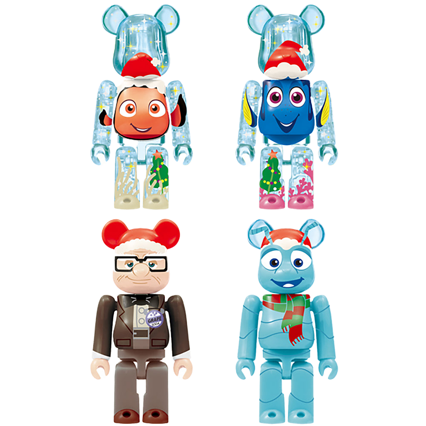 Disney・PIXAR Christmas Party BE@RBRICK 2013 Happyくじ