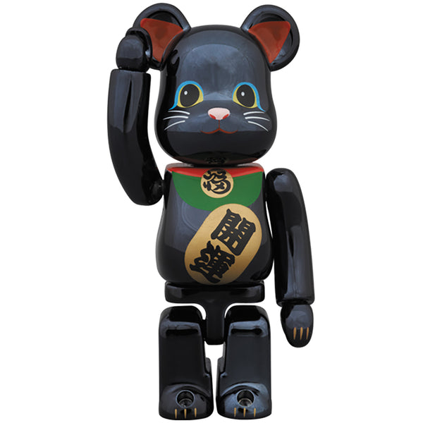 BE@RBRICK 招き猫 黒メッキ 100％ | MEDICOM TOY OFFICIAL STORE