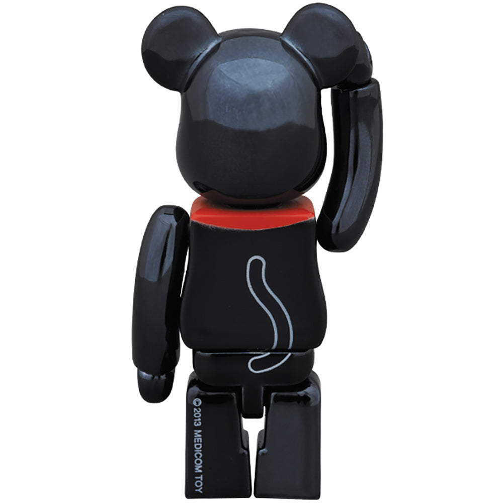 BE@RBRICK 招き猫 黒メッキ 100％_1