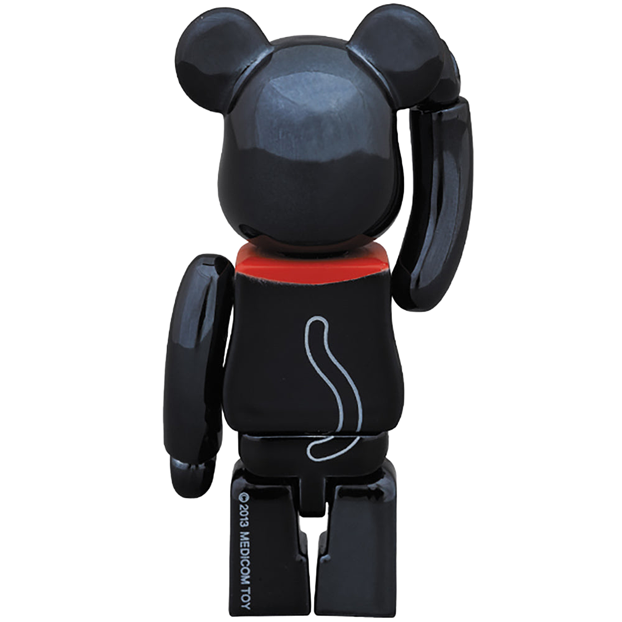 BE@RBRICK 招き猫 黒メッキ 100％