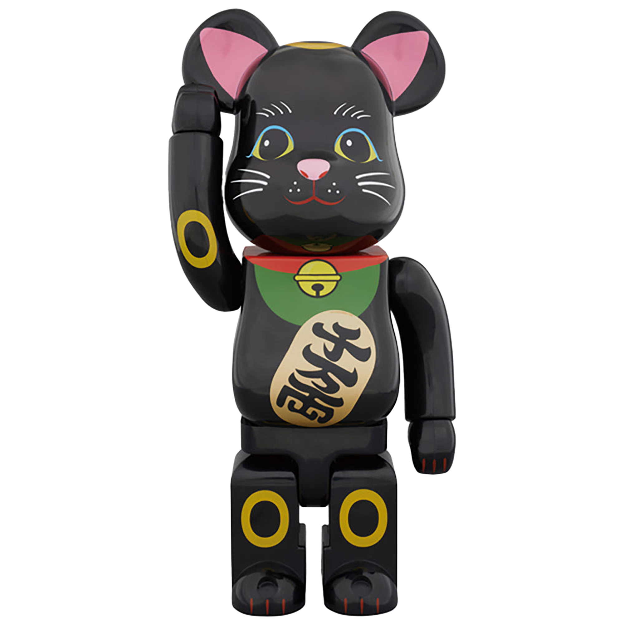 BE@RBRICK 招き猫 黒 弐 400％