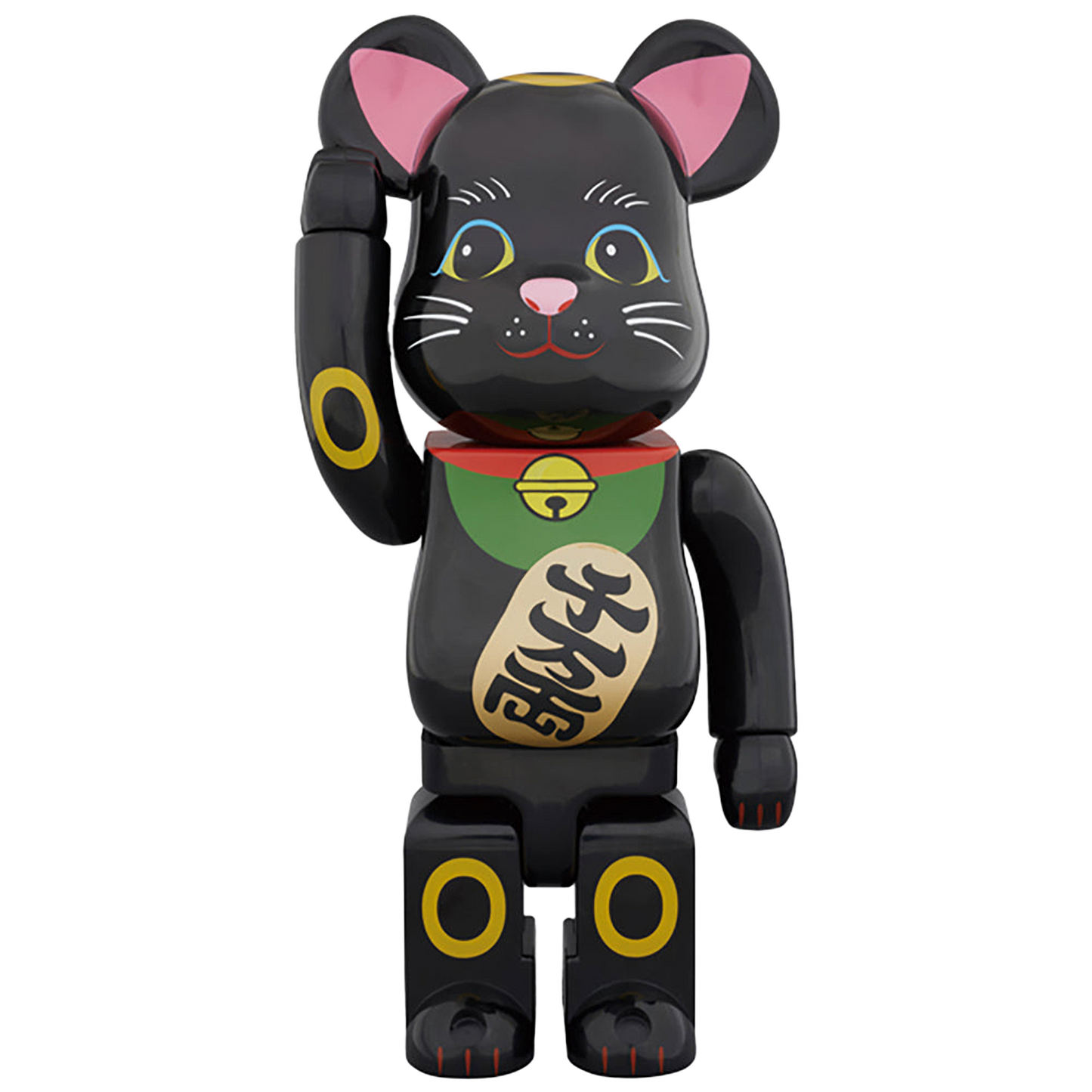BE@RBRICK 招き猫 黒 弐 400％