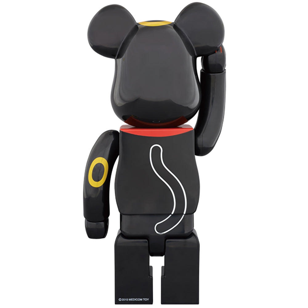 BE@RBRICK 招き猫 黒 弐 400％_1