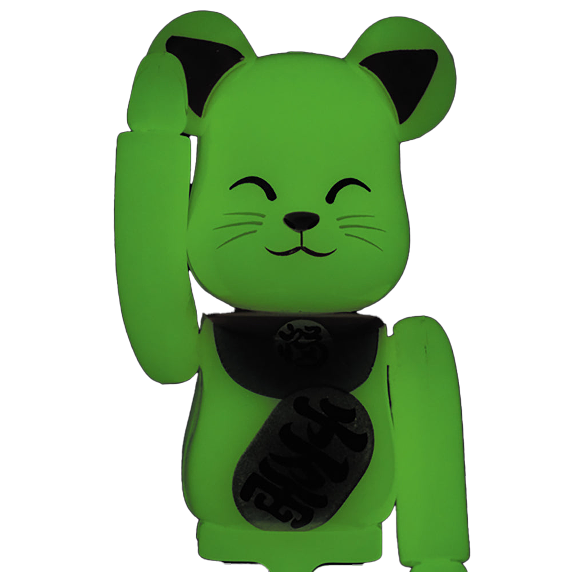 BE@RBRICK 招き猫 蓄光／透明