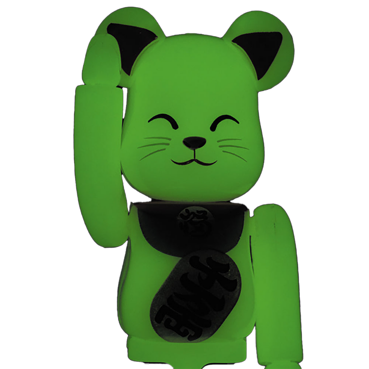 BE@RBRICK 招き猫 蓄光／透明