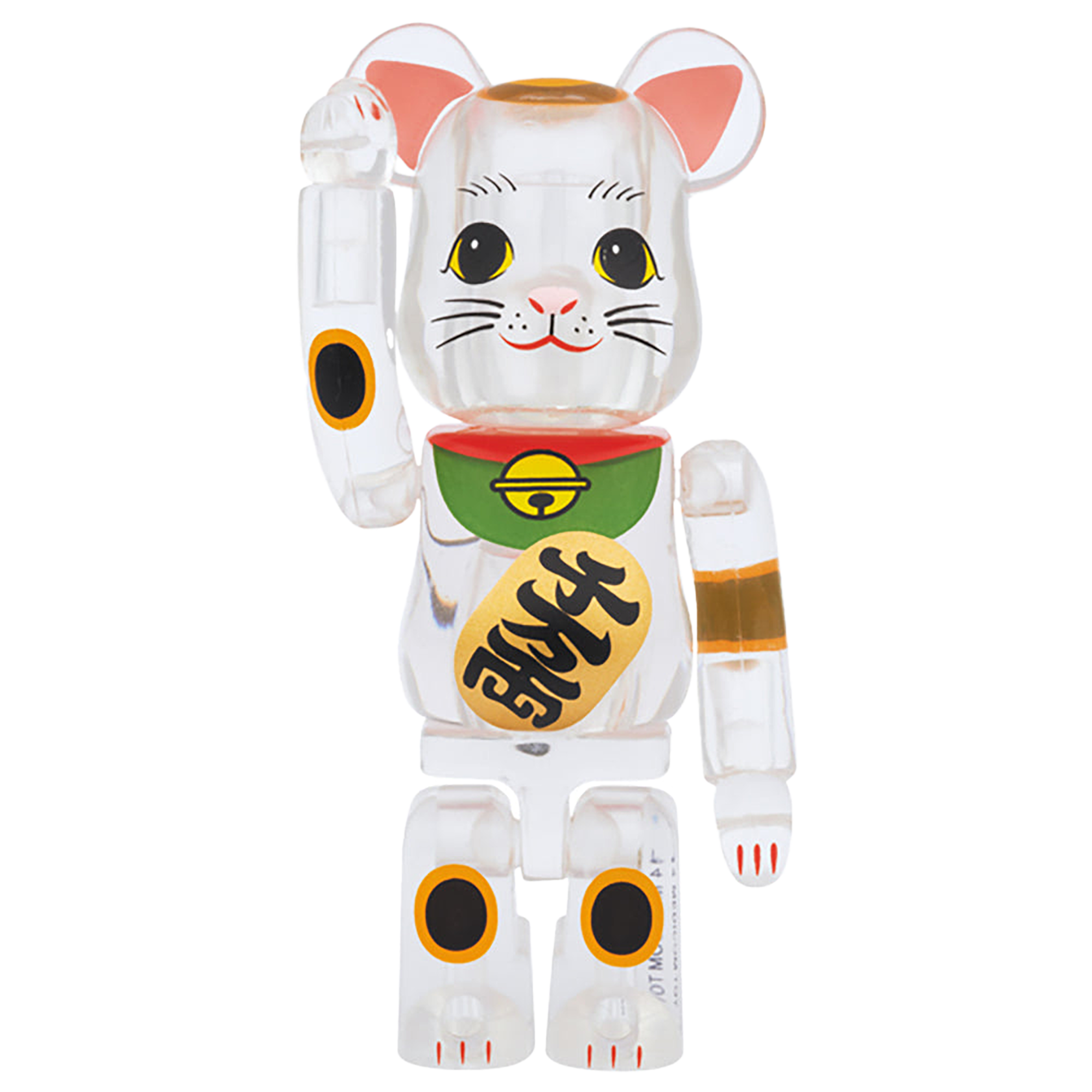 BE@RBRICK 招き猫 蓄光／透明