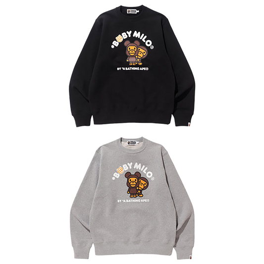 BE@RBRICK MILO CREWNECK