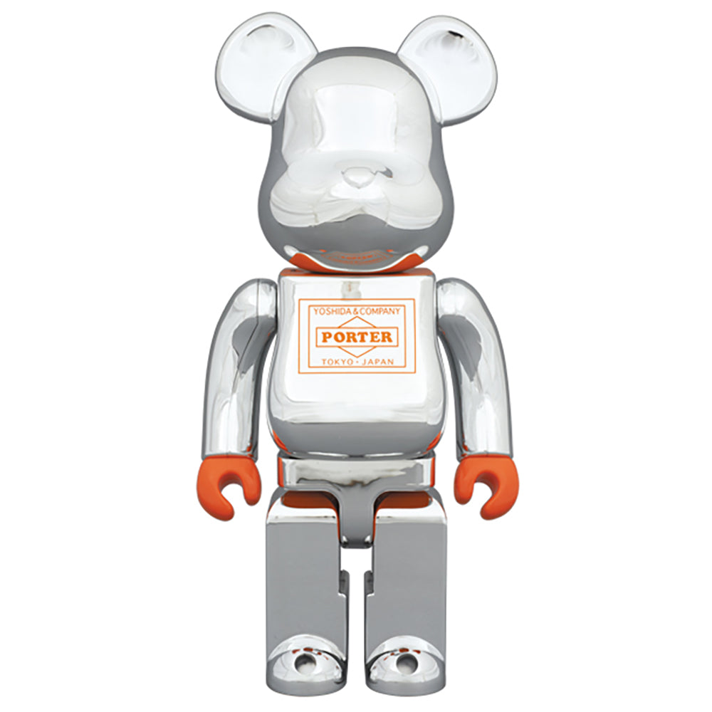 BE@RBRICK PORTER シルバーメッキ 400%_0