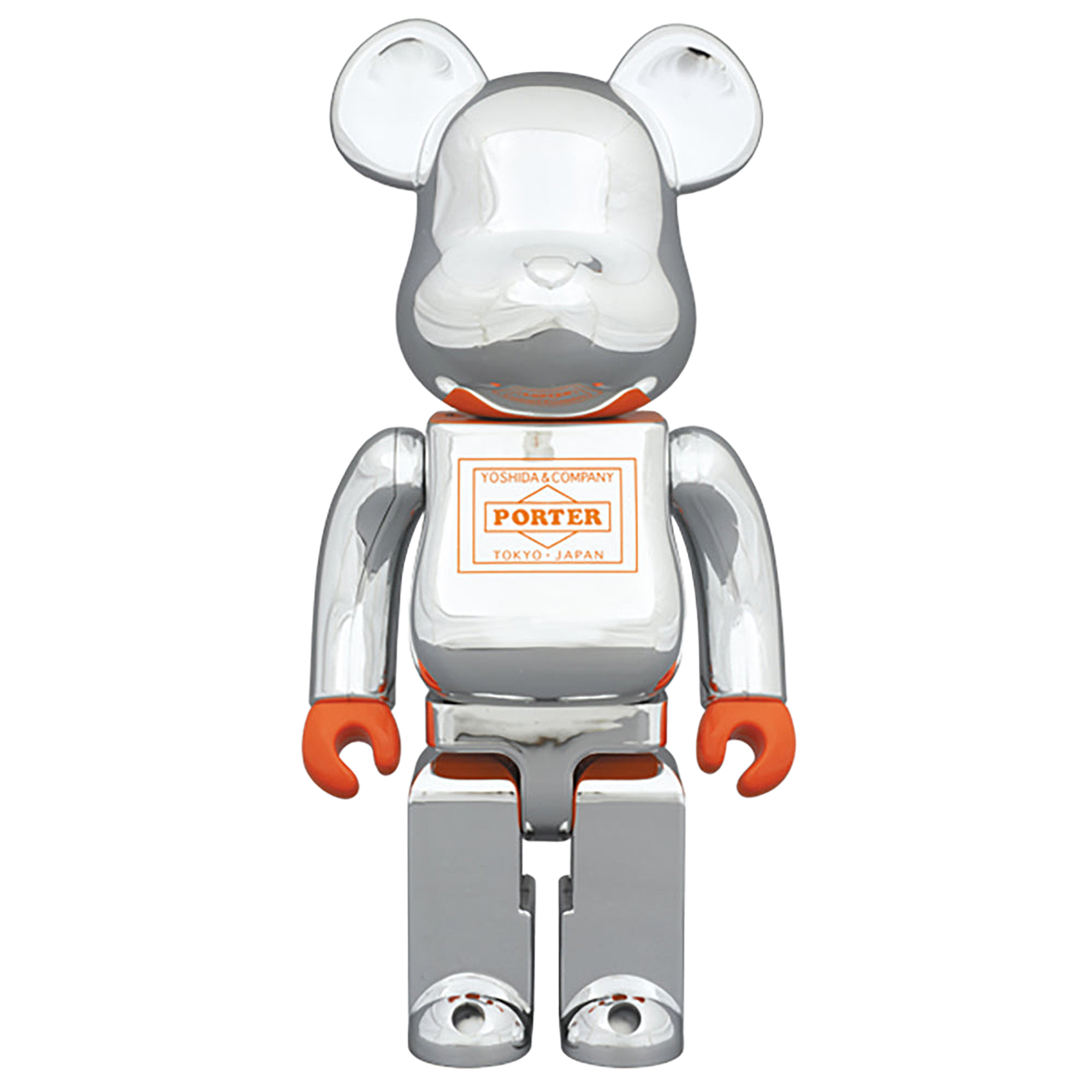 BE@RBRICK PORTER シルバーメッキ 400%