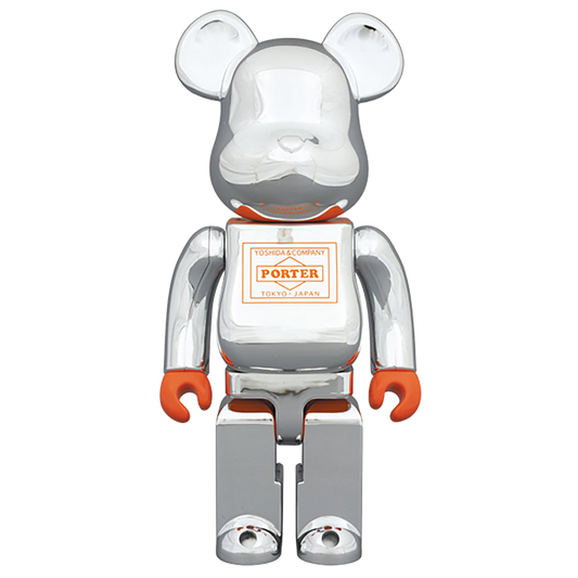 BE@RBRICK PORTER シルバーメッキ 400%