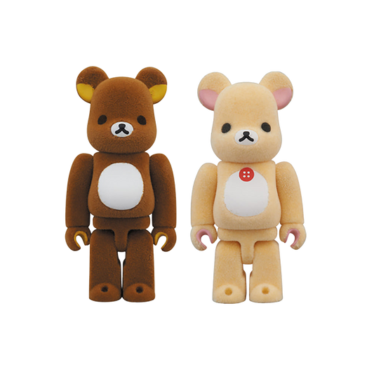 BE@RBRICK リラックマ / コリラックマ フロッキーVer.