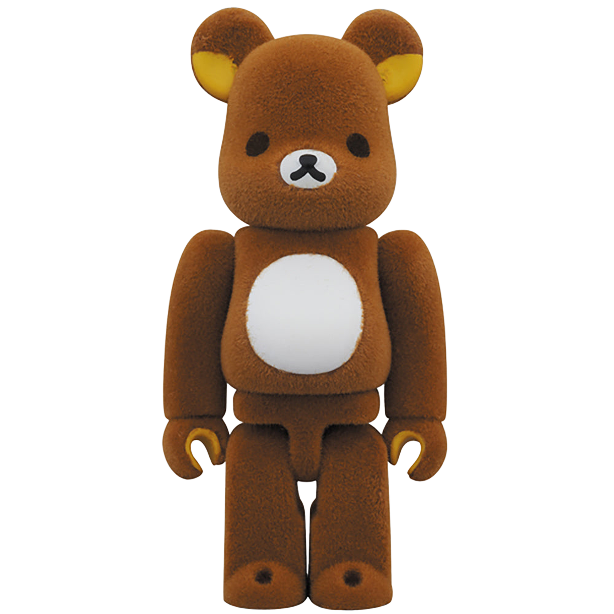 【受注限定】ベアブリック リラックマ コリラックマ 100% フロッキー BE@RBRICK リラックマ / コリラックマ フロッキーVer. | MEDICOM TOY