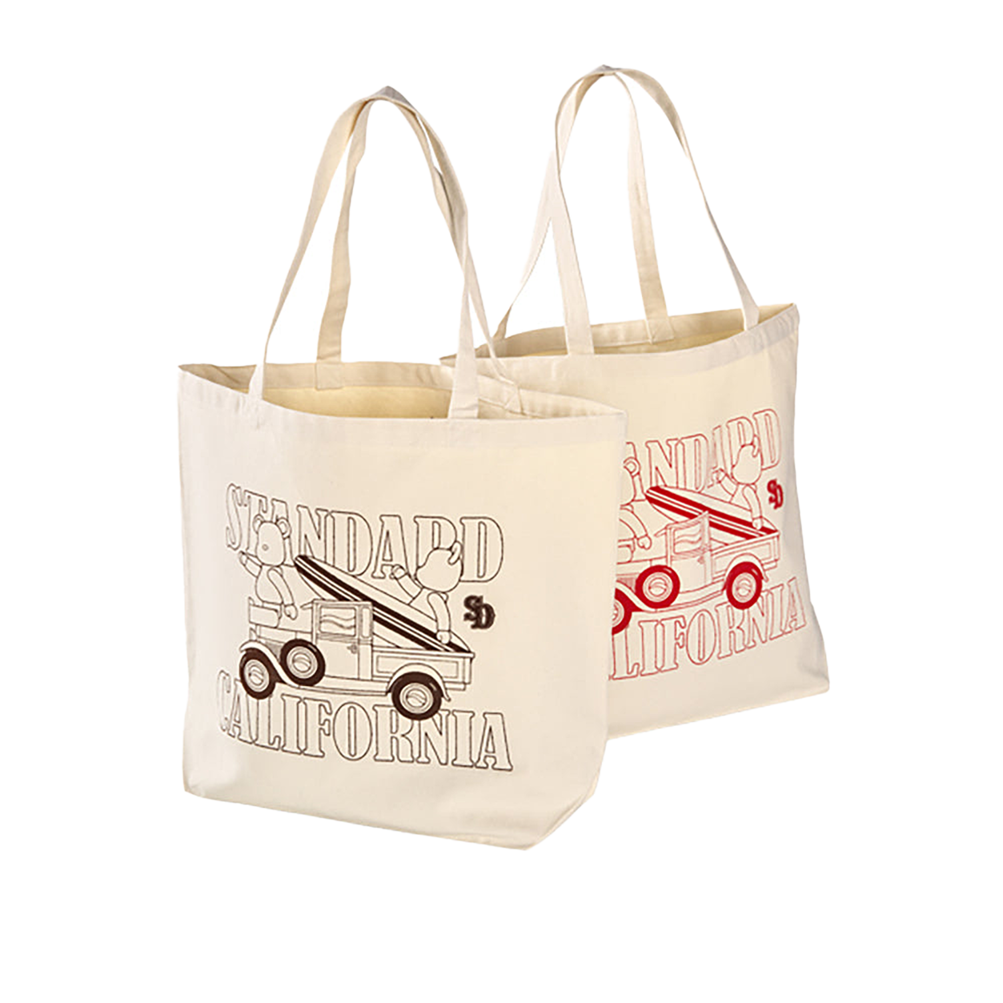 BE@RBRICK SD-CANVAS TOTE BAG