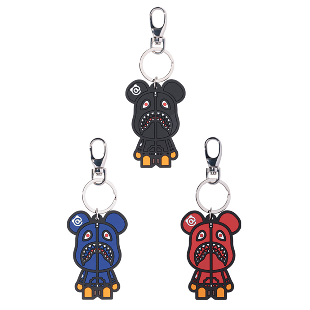 BE@RBRICK SHARK SILICON KEYCHAIN_0