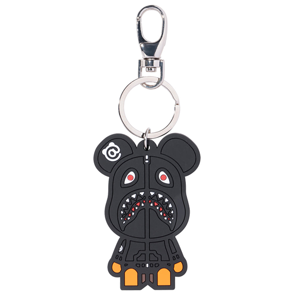 BE@RBRICK SHARK SILICON KEYCHAIN_1