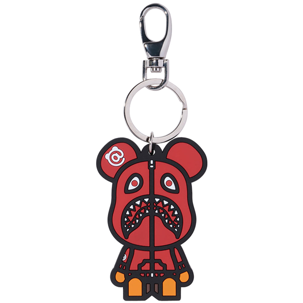 BE@RBRICK SHARK SILICON KEYCHAIN_3