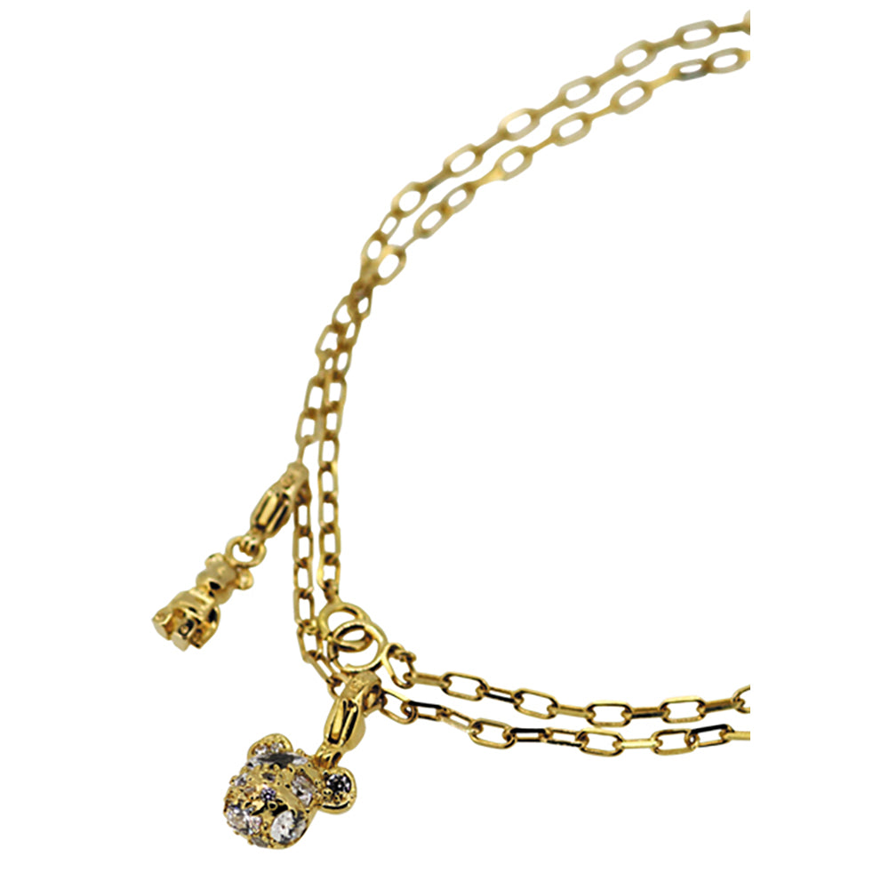 STARDUST BE@RBRICK 3CHARM PENDANT
GOLD／SILVER
_3
