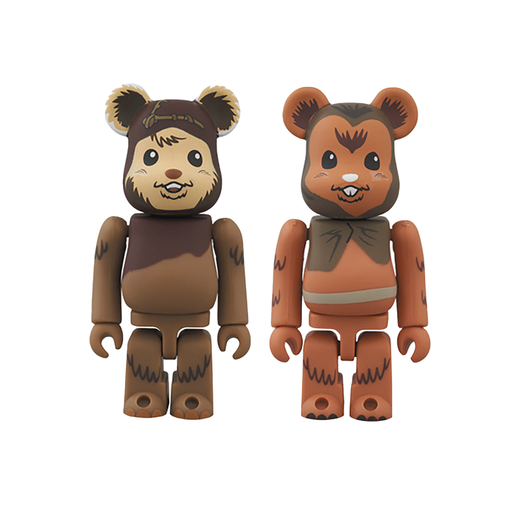 BE@RBRICK STAR WARS(TM) 2 PACK WICKET(TM) & ROMBA(TM)