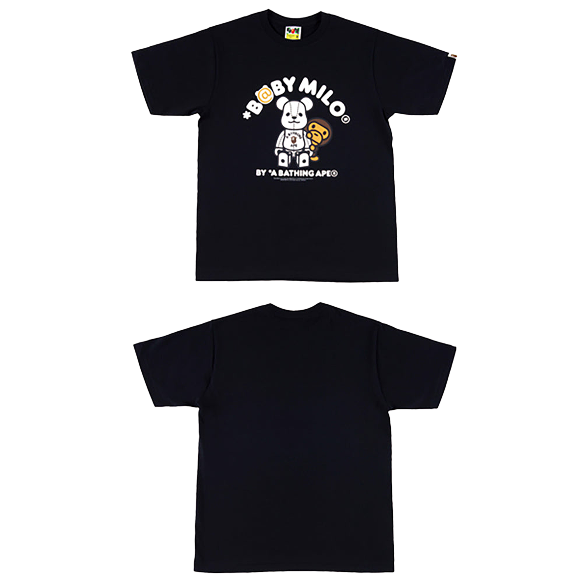 BE@RTEE BAPE(R)-B@BY MILO(R) (BLACK)