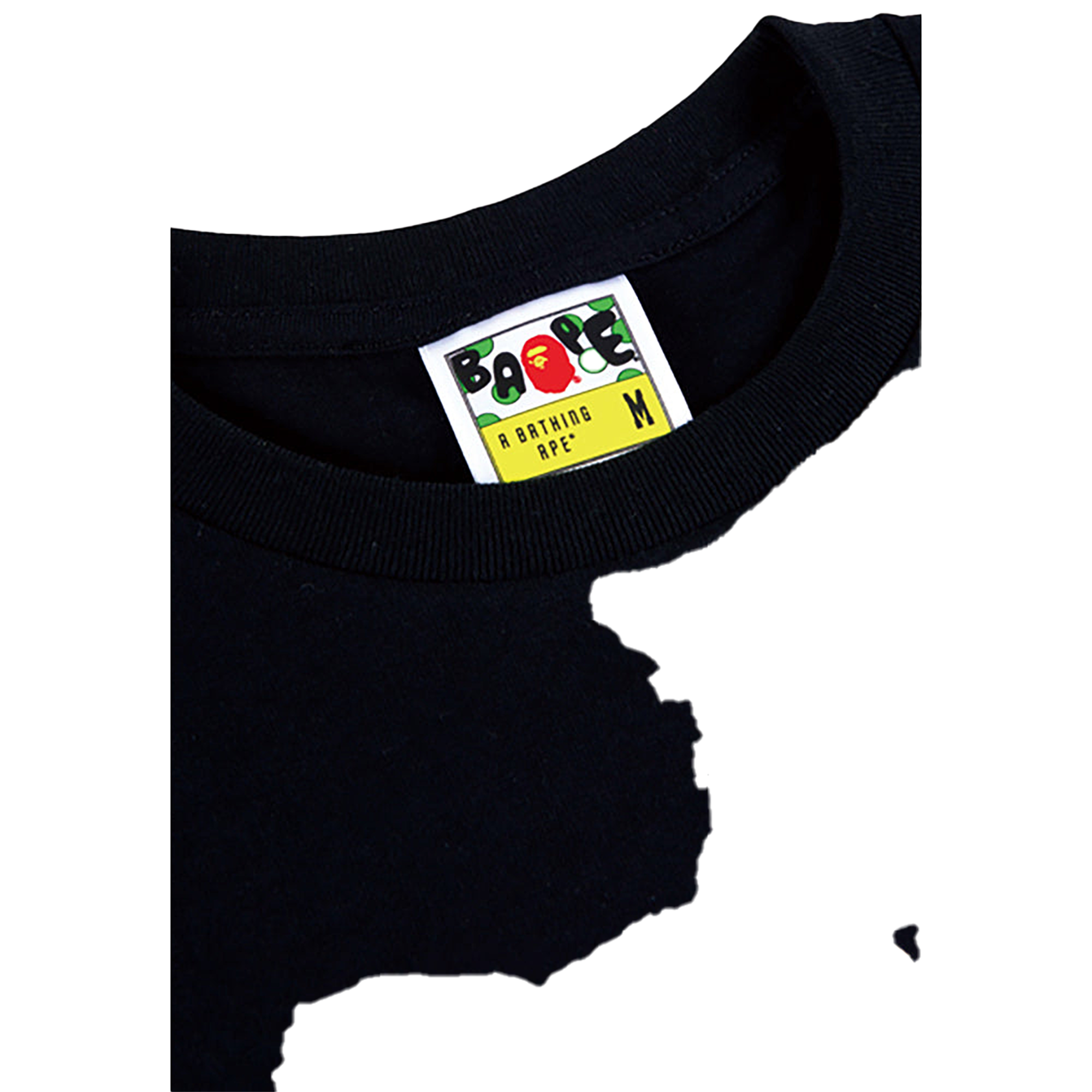 BE@RTEE BAPE(R)-B@BY MILO(R) (BLACK)