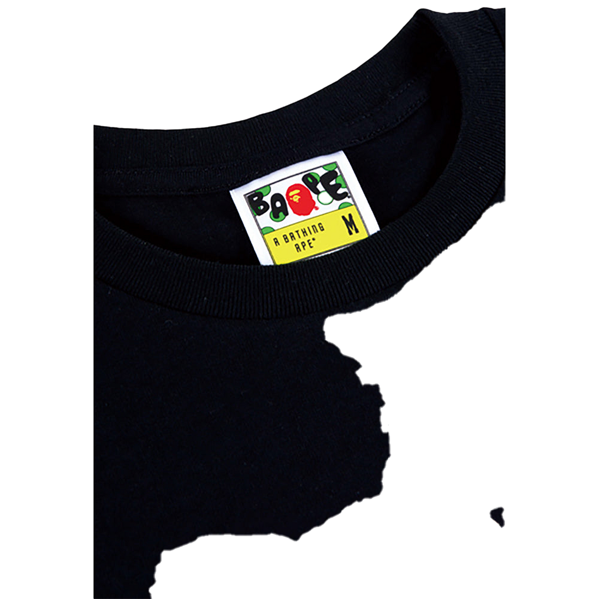BE@RTEE BAPE(R)-B@BY MILO(R) (BLACK)