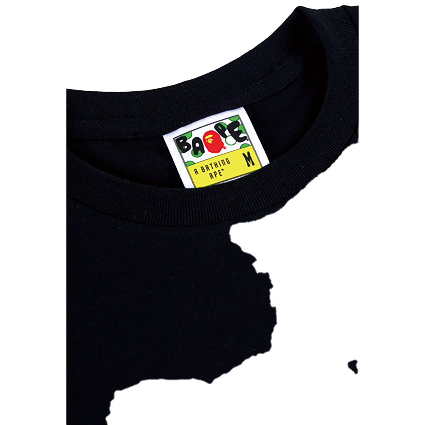 BE@RTEE BAPE(R)-B@BY MILO(R) (BLACK)