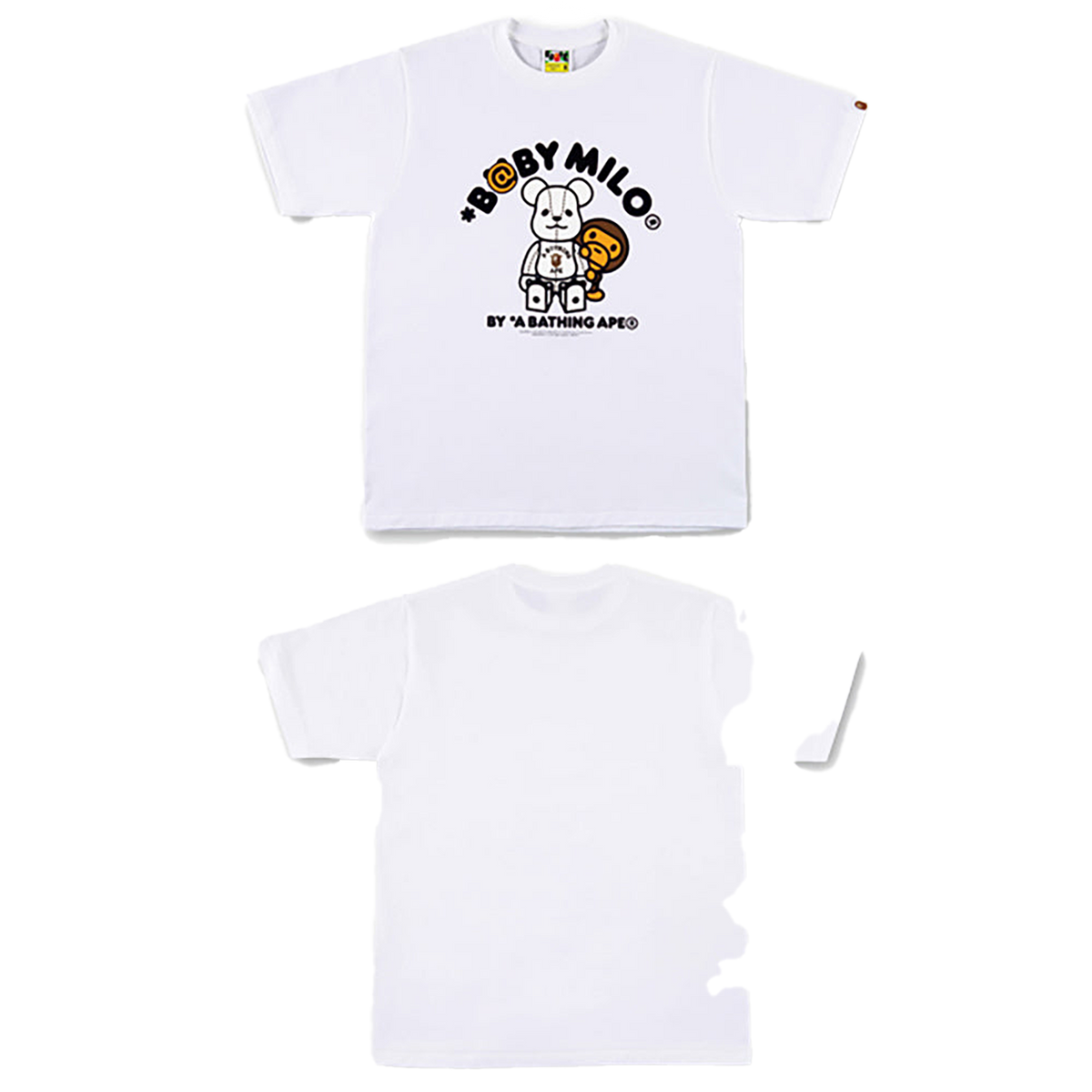 BE@RTEE BAPE(R)-B@BY MILO(R) (WHITE)