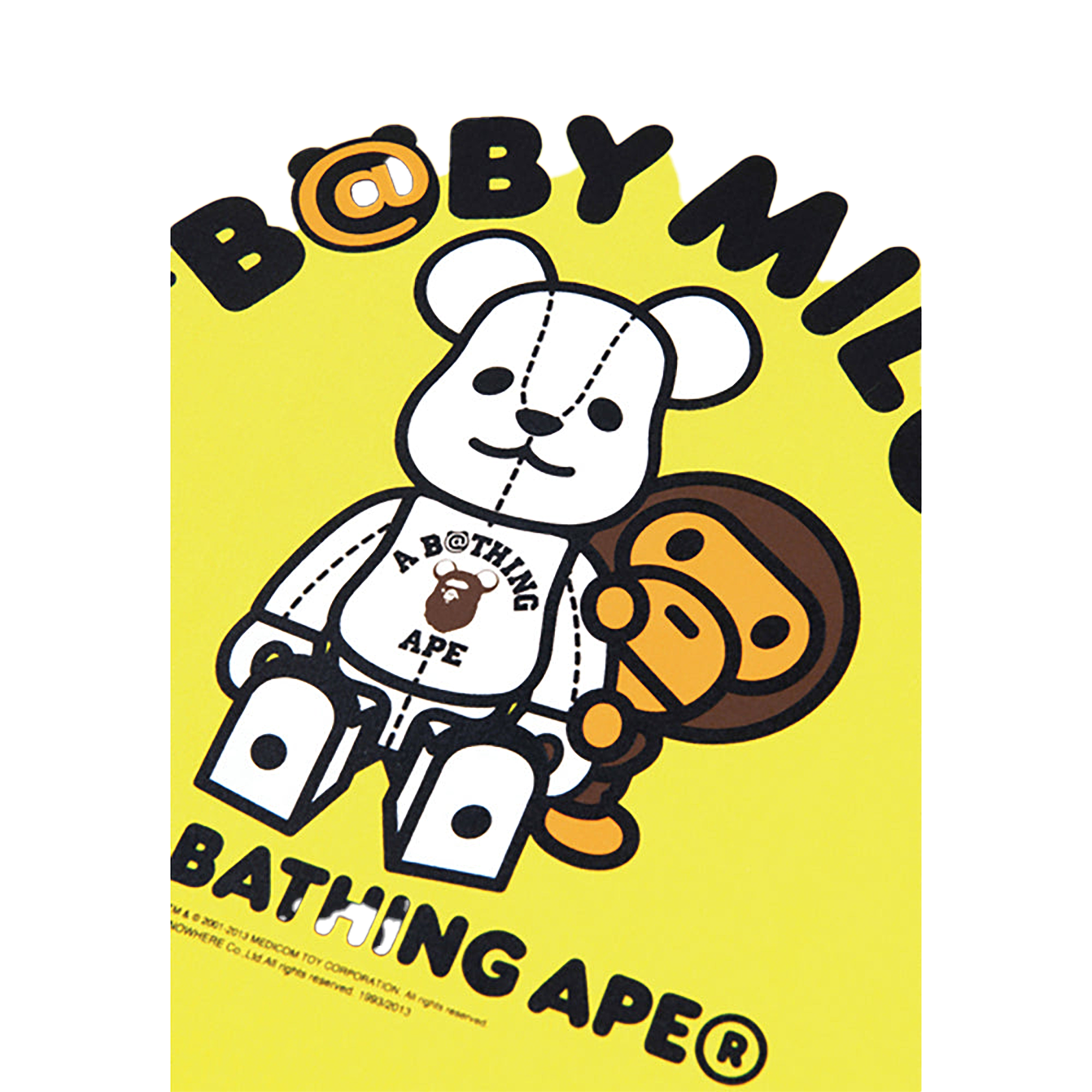 BE@RTEE BAPE(R)-B@BY MILO(R) (YELLOW)