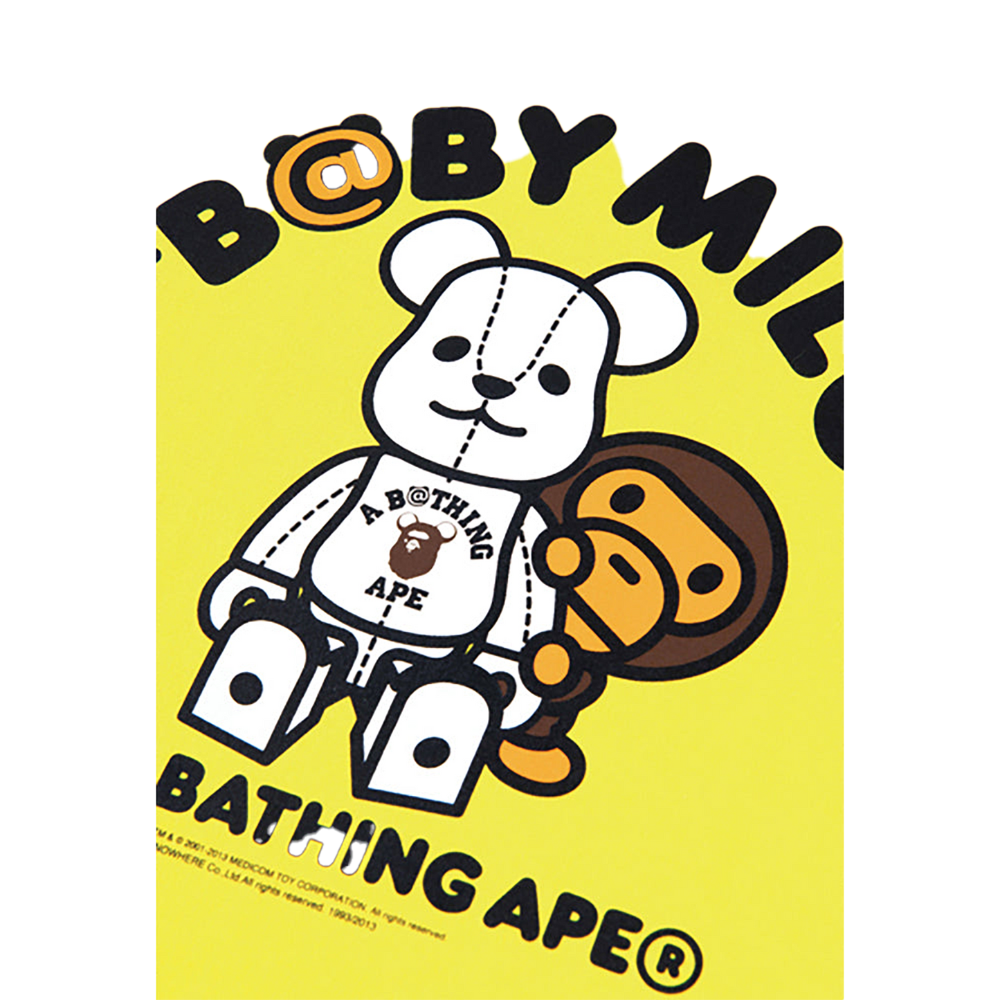 BE@RTEE BAPE(R)-B@BY MILO(R) (YELLOW)