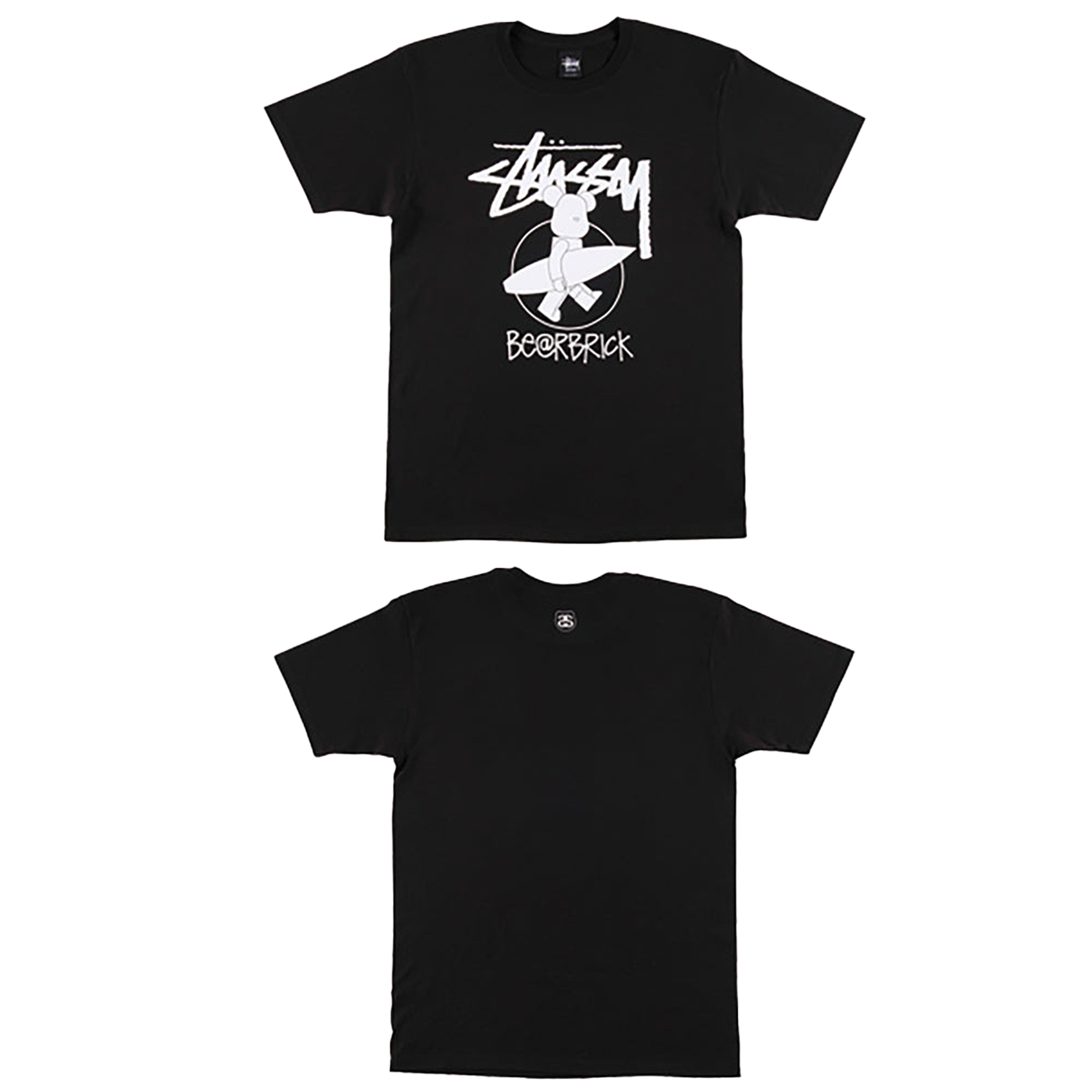 BE@RTEE STUSSY-SURFBE@R (BLACK)