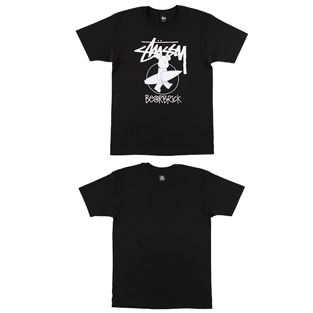 BE@RTEE STUSSY-SURFBE@R (BLACK)