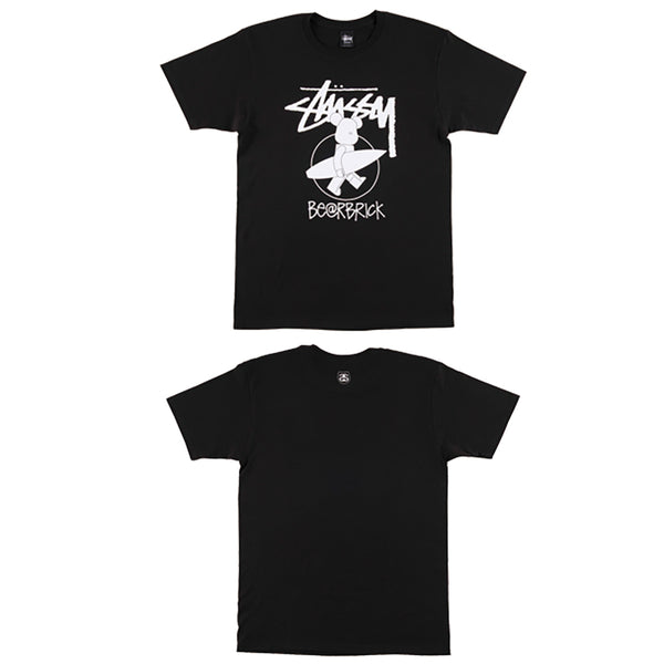 BE@RTEE STUSSY-SURFBE@R (BLACK) | MEDICOM TOY OFFICIAL STORE